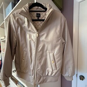 Armani Exchange - Croc Light Beige Jacket - NEVER WORN